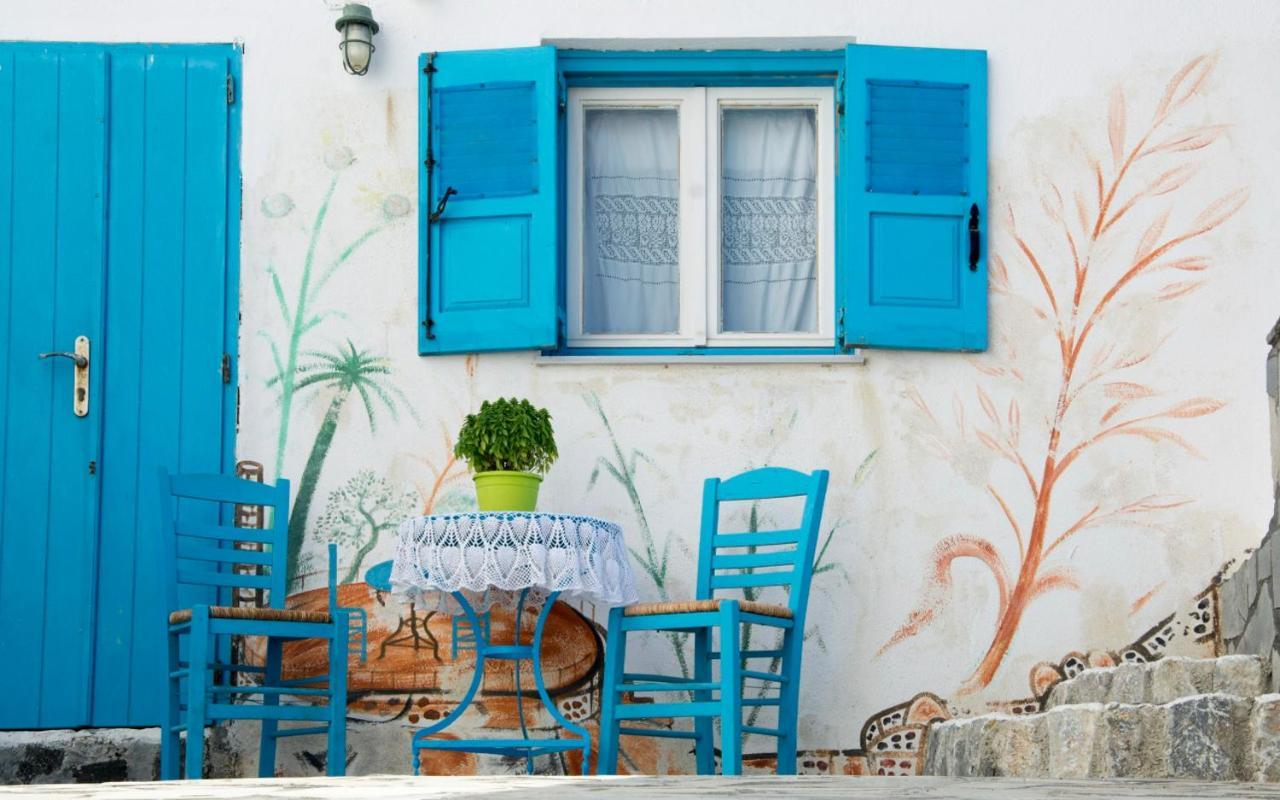Stella Pension Vlichada Vlychada Esterno foto